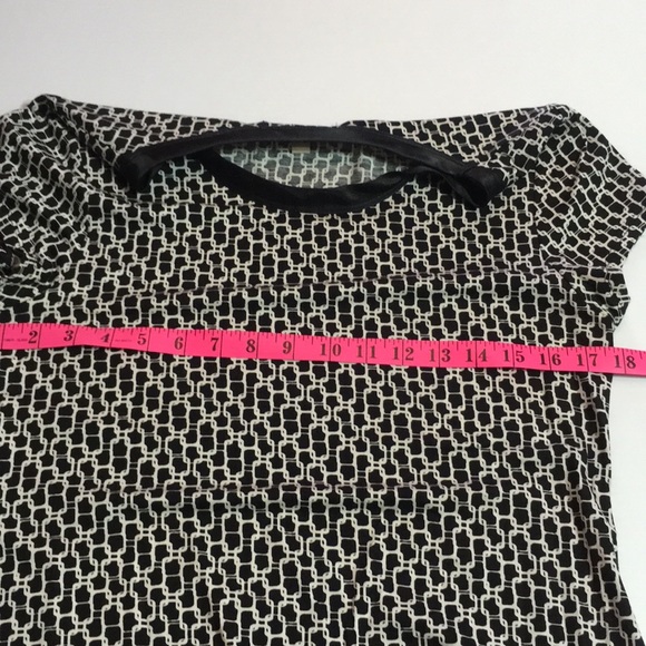 Banana Republic Luxe Touch T shirt . Black Sz LP - Picture 6 of 11